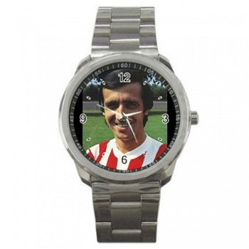Willy van der Kuijlen/PSV Stainless Steel Horloge - 1