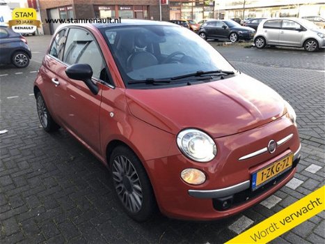 Fiat 500 - TwinAir 80pk Turbo Cult Glazen dak, Leer, Climate, Lichtm. velg - 1