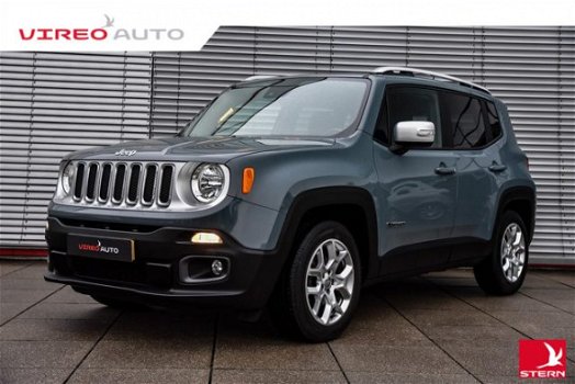 Jeep Renegade - 1.4 MULTI AIR 140 PK FWD LIMITED - CLIMA - CRUISE - NAVI - PDC - 17'' LMV - 1