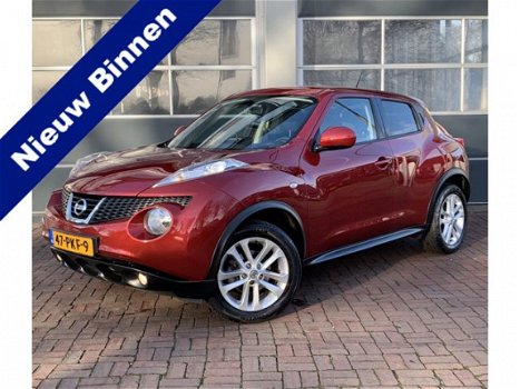 Nissan Juke - 1.6 Acenta 17Inch, Cruise, Electr.ramen, Clima, Cv Hoge Zit Dealer onderhouden - 1