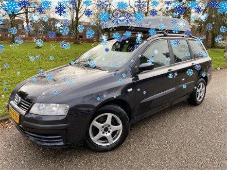 Fiat Stilo Multi Wagon - 1.9 JTD Active MET DAKKOFFER, VAKANTIE KLAAR, APK 19-6-2020, SUPERKOOPJE, G - 1