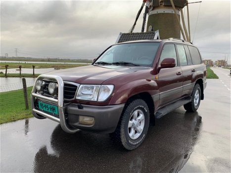 Toyota Land Cruiser 100 - 4.2 VX Standard Roof Window Van 153000KM UNIEK GEEN 2E VAN TE KOOP - 1