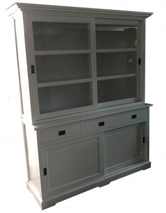 Buffetkast Vught wit - wit 160 x 50/40 x 210cm - nr. 1