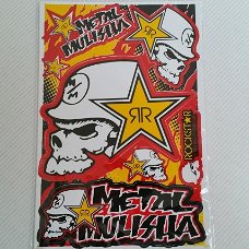 Sticker set Metal Mulisha