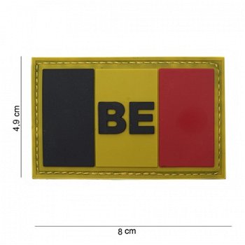 (Airsoft) Landenvlaggen 3D PVC Badge Emblemen Patch - 1