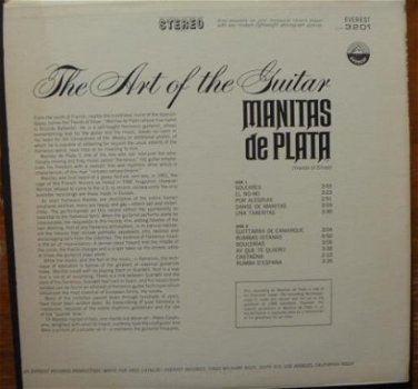 Manitas de Plata - The art of the guitar - LP 1968 - 2