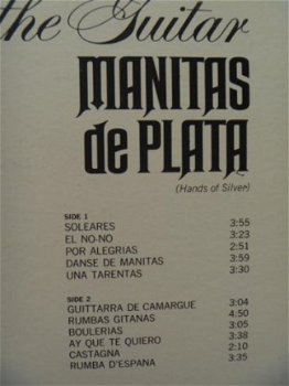 Manitas de Plata - The art of the guitar - LP 1968 - 3