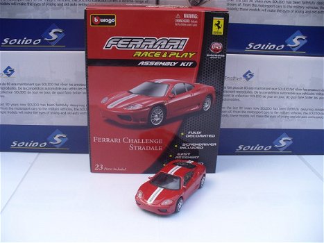 Bburago 1/43 Ferrari 360 Challenge Stradale Metal Model Kit - 1