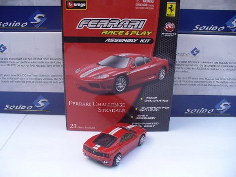 Bburago 1/43 Ferrari 360 Challenge Stradale Metal Model Kit - 2
