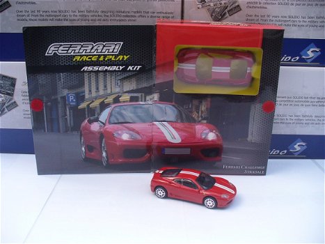 Bburago 1/43 Ferrari 360 Challenge Stradale Metal Model Kit - 3