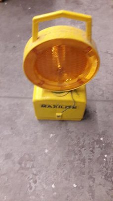 2x Maxilite Veiligheidlamp, geel