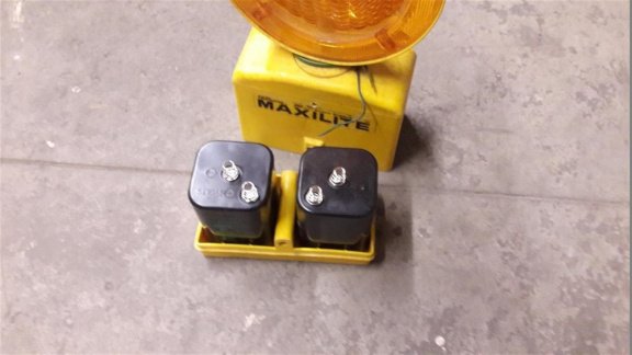 2x Maxilite Veiligheidlamp, geel - 2