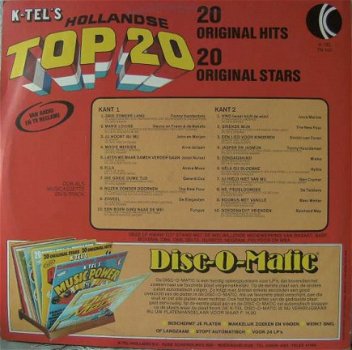 LP K-Tel Hollandse top 20 - 1975 - 2