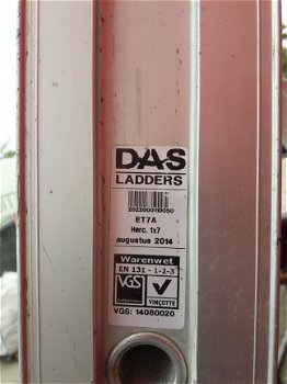 Industrietrap 1,75 mtr merk Das - 4