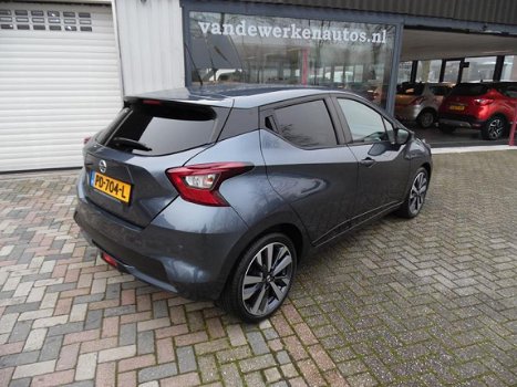 Nissan Micra 0.9 IG-T 5drs Tekna Clima/Camera/Leer 13dkm Nap!! - 3