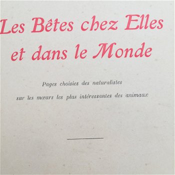 Les Betes chez elles et dans le Monde - 3