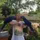Stille en schattige Hyacinth-papegaaien - 1 - Thumbnail
