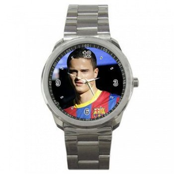 Afellay/Barcelona Stainless Steel Horloge - 1