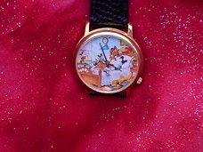 14K GLP Disney Mickey Pluto \"Tru The Years Horloge