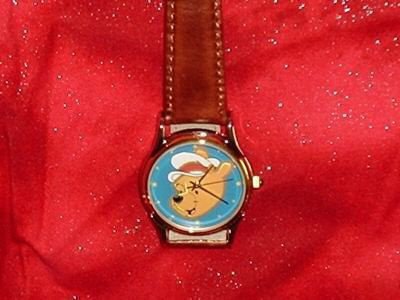 Schitterend 14K GPL Winnie The Pooh Horloge (3) - 1