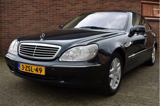 Mercedes-Benz S-klasse - 430 '00 Xenon Navi Leder Youngtimer - 1