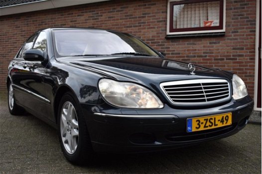 Mercedes-Benz S-klasse - 430 '00 Xenon Navi Leder Youngtimer - 1