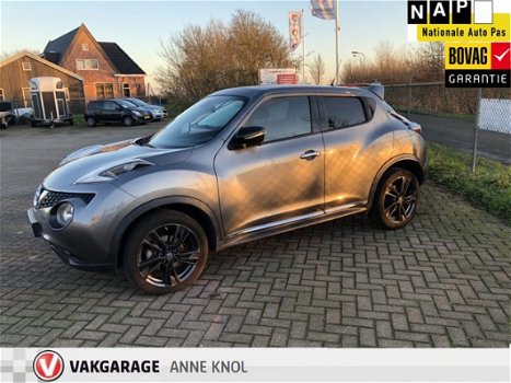 Nissan Juke - 1.2 DIG-T S/S Tekna 5Drs Leer-Nav-Start/Stop-Xenon - 1