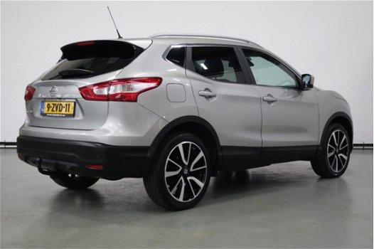 Nissan Qashqai - 1.2 Tekna Panorama / Camera Navi / Trekhaak / Leder - 1