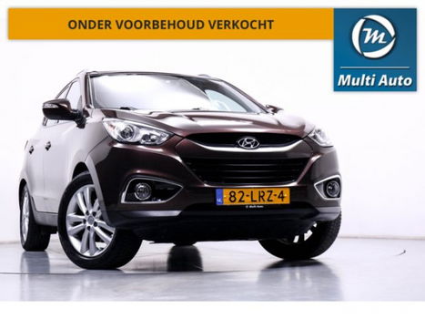 Hyundai ix35 - 2.0i i-Catcher Leder Trekhaak Panoramadak Verwarmde Voorstoelen Cruise Control LMV EC - 1