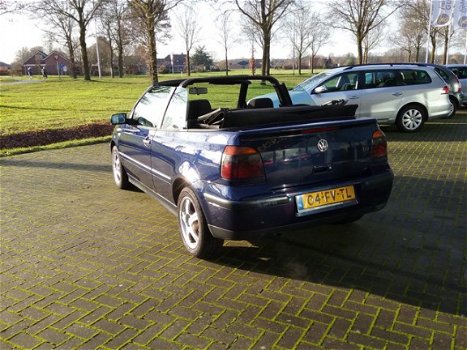 Volkswagen Golf Cabriolet - 1.8 Trendline NETTE AUTO STOFFEN DAK ZONDER SLIJTAGE PLEKKEN - 1