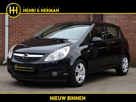 Opel Corsa - 1.2 16v Edition (1ste eig./Airco/LMV/5drs.) - 1