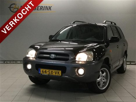 Hyundai Santa Fe - 2.4 I 16V 2WD *Aico/ECC* nieuwe APK - 1