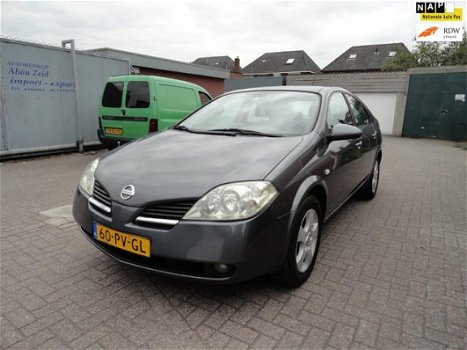 Nissan Primera - 1.8 Visia ( NAVI LEER CLIMA ACHTER CAMERA) - 1