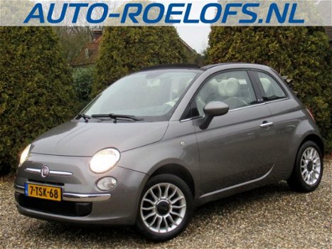 Fiat 500 C - 1.2 Lounge / Half leder / Airco / Pdc - 1