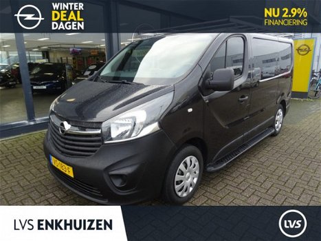 Opel Vivaro - 1.6 CDTI 120pk L1H1 DC Edition EcoFlex: AIRCO - NAVI - TELEFOON - RVS IMPERIAAL - TREK - 1