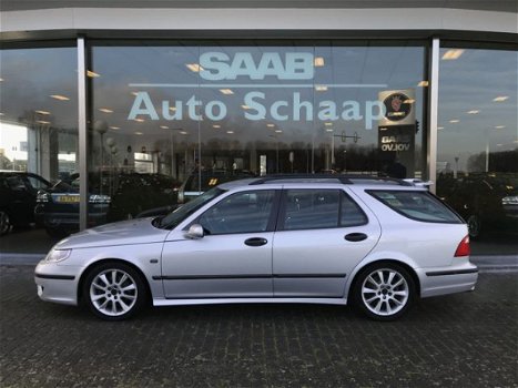 Saab 9-5 Estate - 2.3 Turbo Aero Automaat Harman Kardon Leer Trekhaak - 1