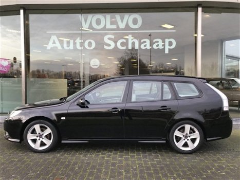 Saab 9-3 - Estate 1.8t Vector Aero lederen sportstoel Trekhaak afneembaar Telefoon - 1