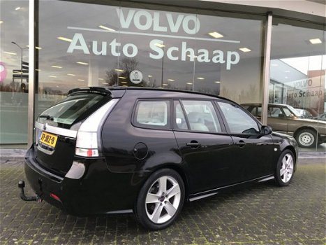 Saab 9-3 - Estate 1.8t Vector Aero lederen sportstoel Trekhaak afneembaar Telefoon - 1