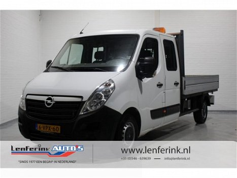 Opel Movano - 2.3 CDTI 126pk Dubbel Cabine 7 pers. pick up Airco, Navi, Cruise - 1