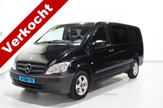 Mercedes-Benz Vito - 116 CDI 163 pk Lang Automaat 9 Persoons Airco, Bluetooth, LMV, Export - 1