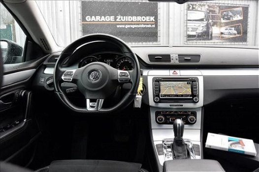 Volkswagen Passat CC - 2.0 TDI DSG NAVI LEER CRUISE PDC ZWART - 1