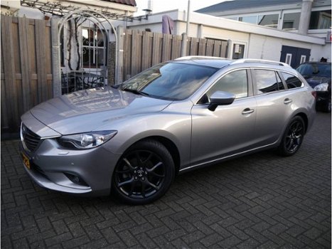 Mazda 6 Sportbreak - 6 SkyActiv-G 2.0 145pk Navi Leder - 1