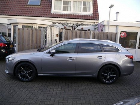 Mazda 6 Sportbreak - 6 SkyActiv-G 2.0 145pk Navi Leder - 1