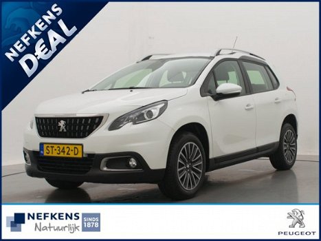 Peugeot 2008 - 1.2 110pk EAT6 Automaat Active | Navigatie | Parkeersensoren | Airco | Lage kilometer - 1