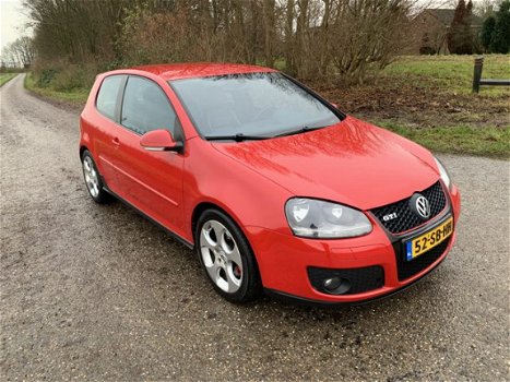 Volkswagen Golf - 2.0 TFSI GTI DSG Navigatie Leer Climaat Enz - 1