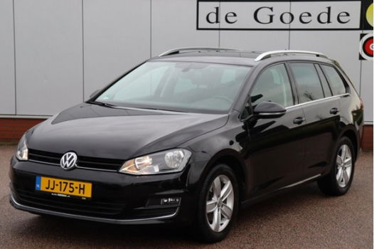 Volkswagen Golf Variant - 1.2 TSI Highline org. NL-auto navi h.leer stoelmassage+verwarming - 1