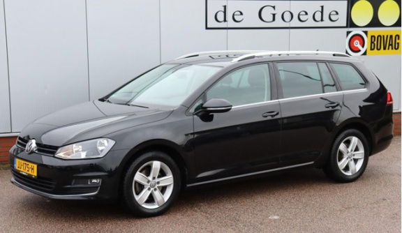 Volkswagen Golf Variant - 1.2 TSI Highline org. NL-auto navi h.leer stoelmassage+verwarming - 1