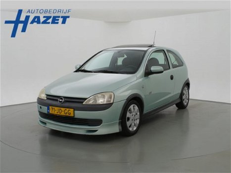 Opel Corsa - 1.2-16V SPORT EASYTRONIC AUT. + SCHUIF/KANTELDAK + LMV - 1