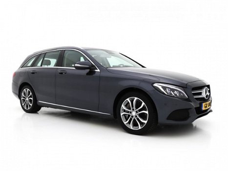 Mercedes-Benz C-klasse Estate - 350 e Lease Edition AUT. *LED+LEDER+NAVI+PDC+CEC+CRUISE - 1