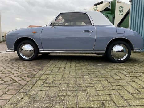 Nissan Figaro - 766, lapisgrijs, airco, turbo, automaat - 1